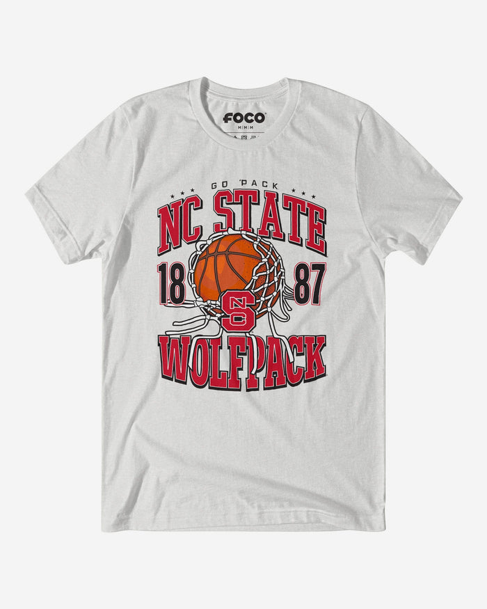 NC State Wolfpack Cut The Net T-Shirt FOCO S - FOCO.com