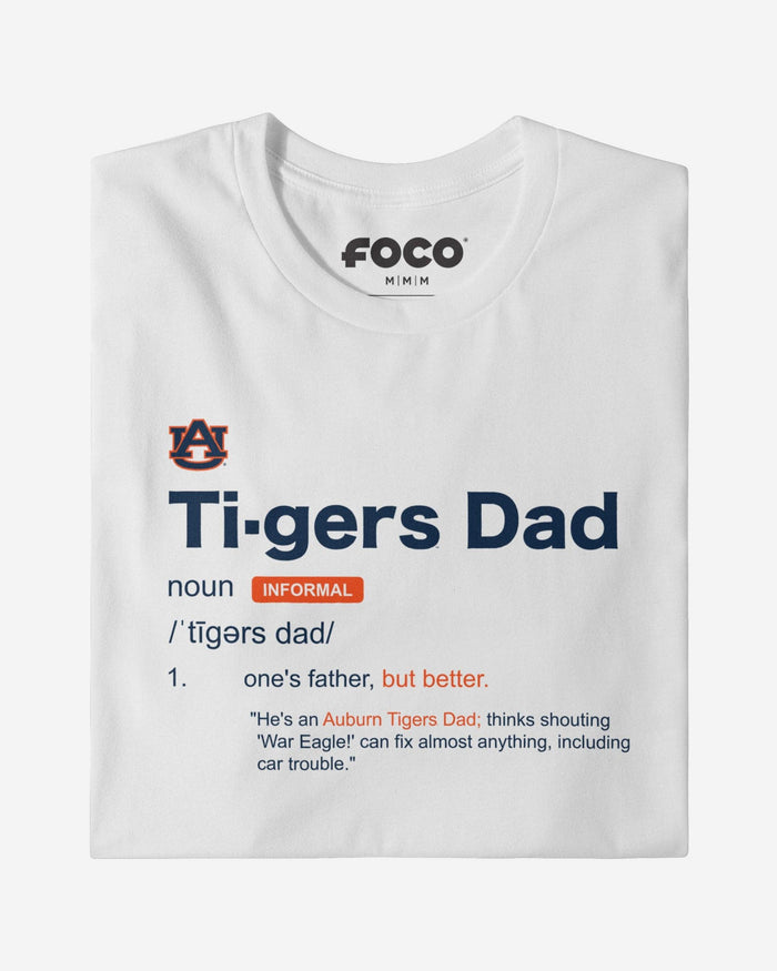 Auburn Tigers Dad Definition T-Shirt FOCO S - FOCO.com