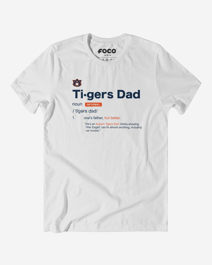 Auburn Tigers Dad Definition T-Shirt FOCO S - FOCO.com