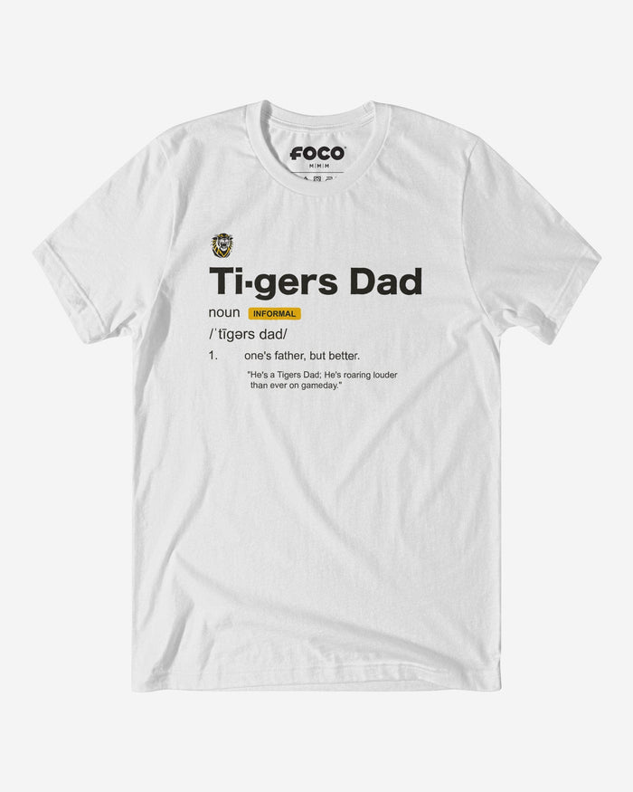 Fort Hays State Tigers Dad Definition T-Shirt FOCO S - FOCO.com