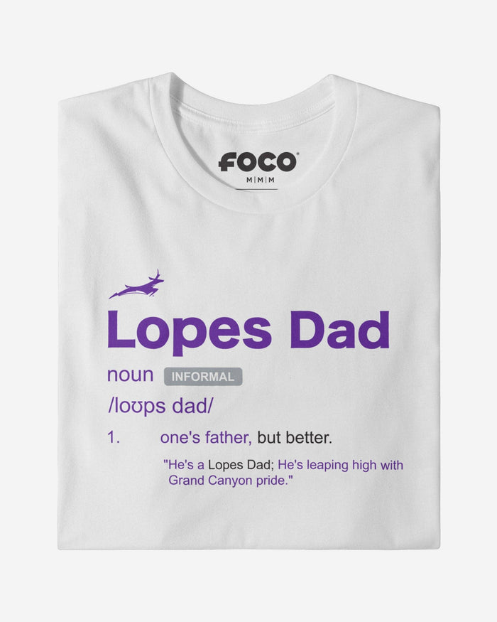 Grand Canyon Antelopes Dad Definition T-Shirt FOCO S - FOCO.com