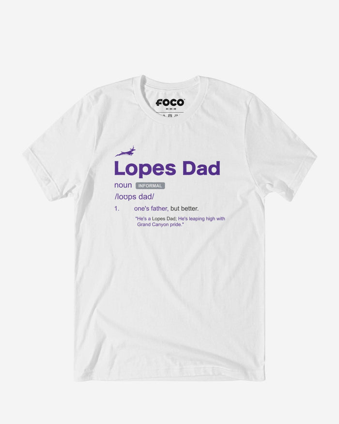 Grand Canyon Antelopes Dad Definition T-Shirt FOCO S - FOCO.com