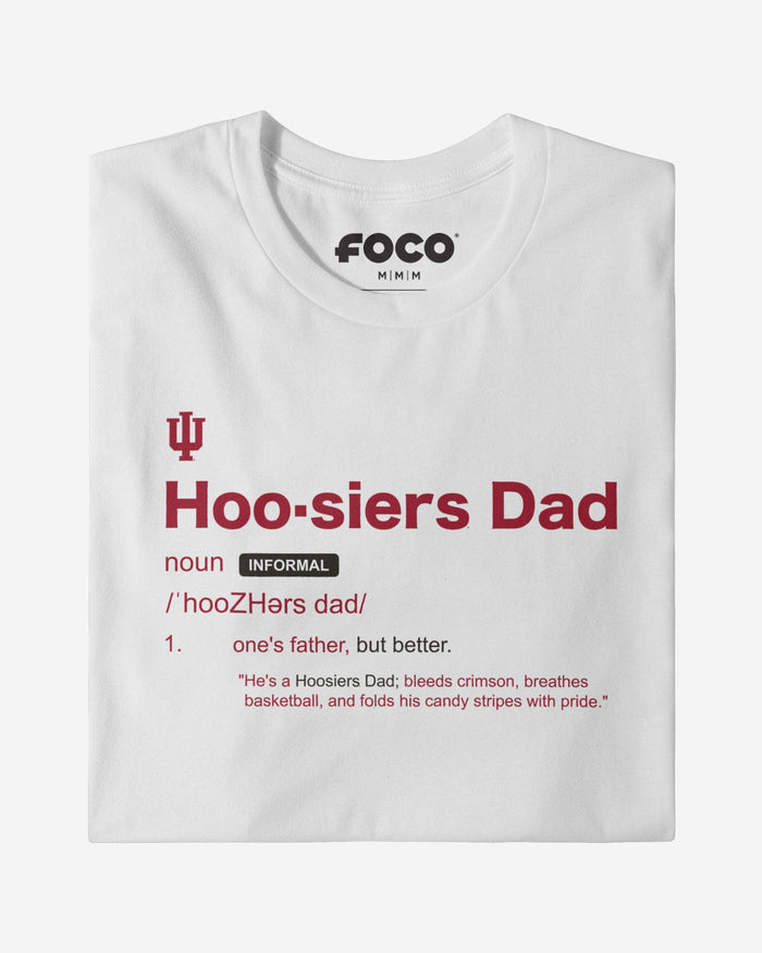 Indiana Hoosiers Dad Definition T-Shirt FOCO S - FOCO.com