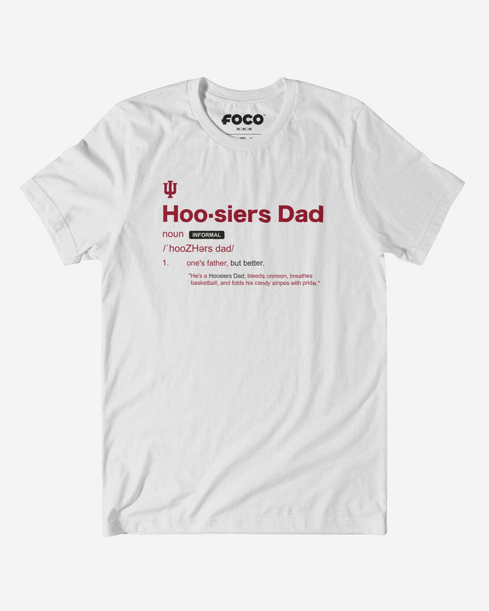 Indiana Hoosiers Dad Definition T-Shirt FOCO S - FOCO.com