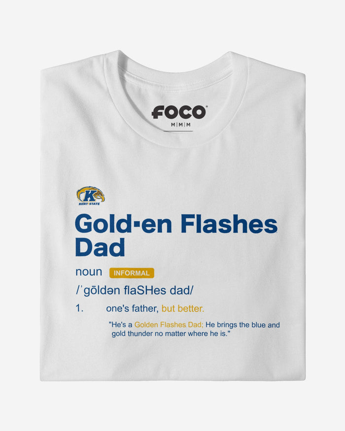 Kent State Golden Flashes Dad Definition T-Shirt FOCO S - FOCO.com