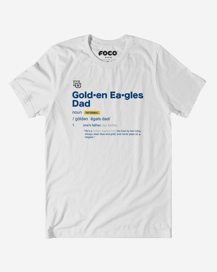 Marquette Golden Eagles Dad Definition T-Shirt FOCO S - FOCO.com