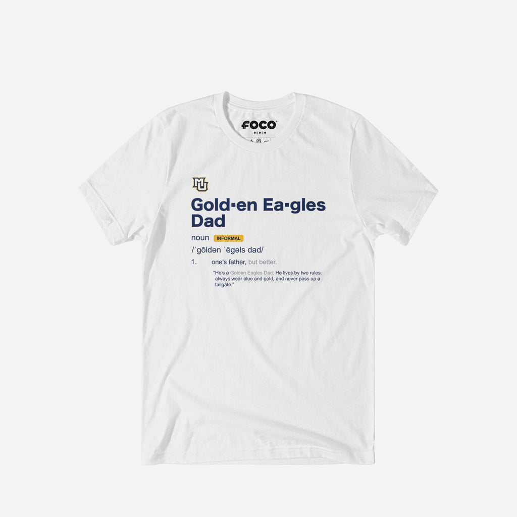 Marquette Golden Eagles Dad Definition T-Shirt FOCO S - FOCO.com