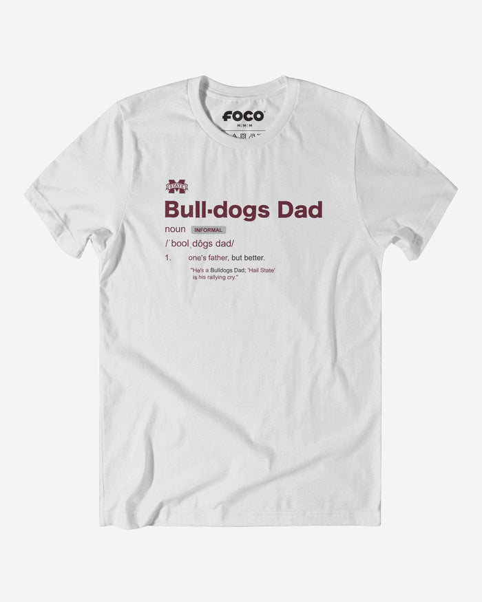 Mississippi State Bulldogs Dad Definition T-Shirt FOCO S - FOCO.com