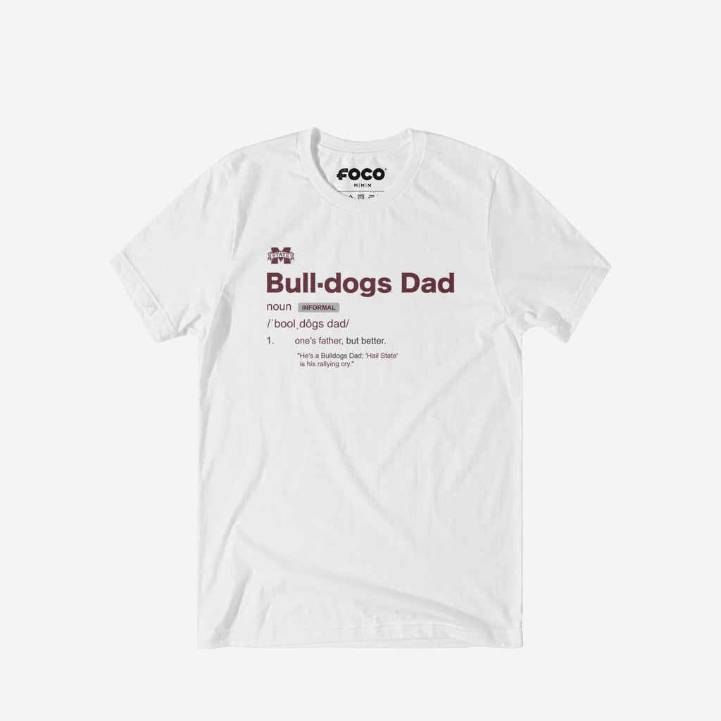 Mississippi State Bulldogs Dad Definition T-Shirt FOCO S - FOCO.com