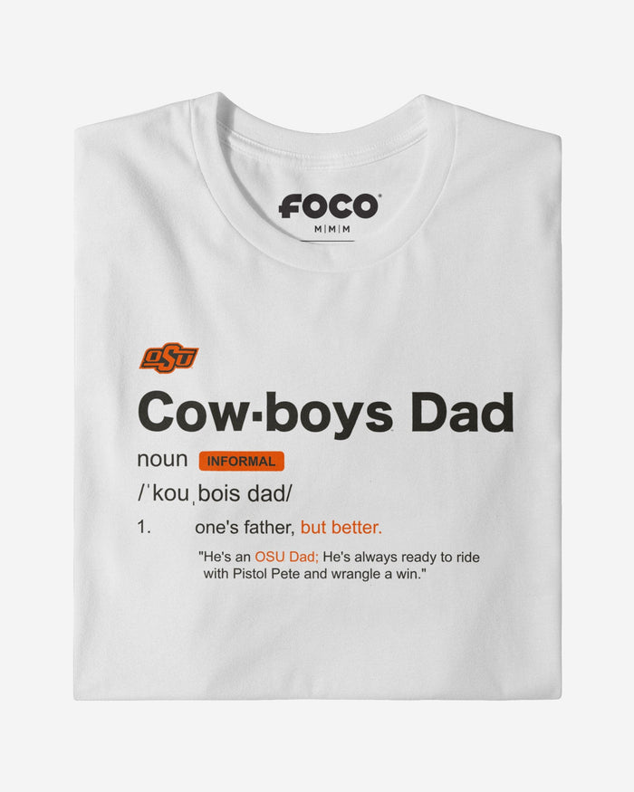 Oklahoma State Cowboys Dad Definition T-Shirt FOCO S - FOCO.com