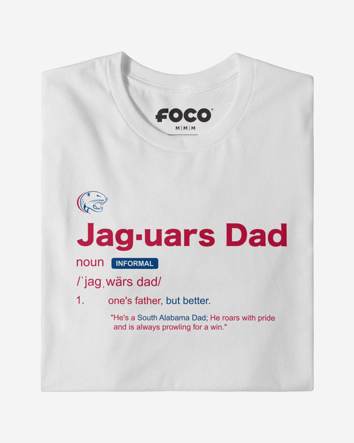 South Alabama Jaguars Dad Definition T-Shirt FOCO S - FOCO.com