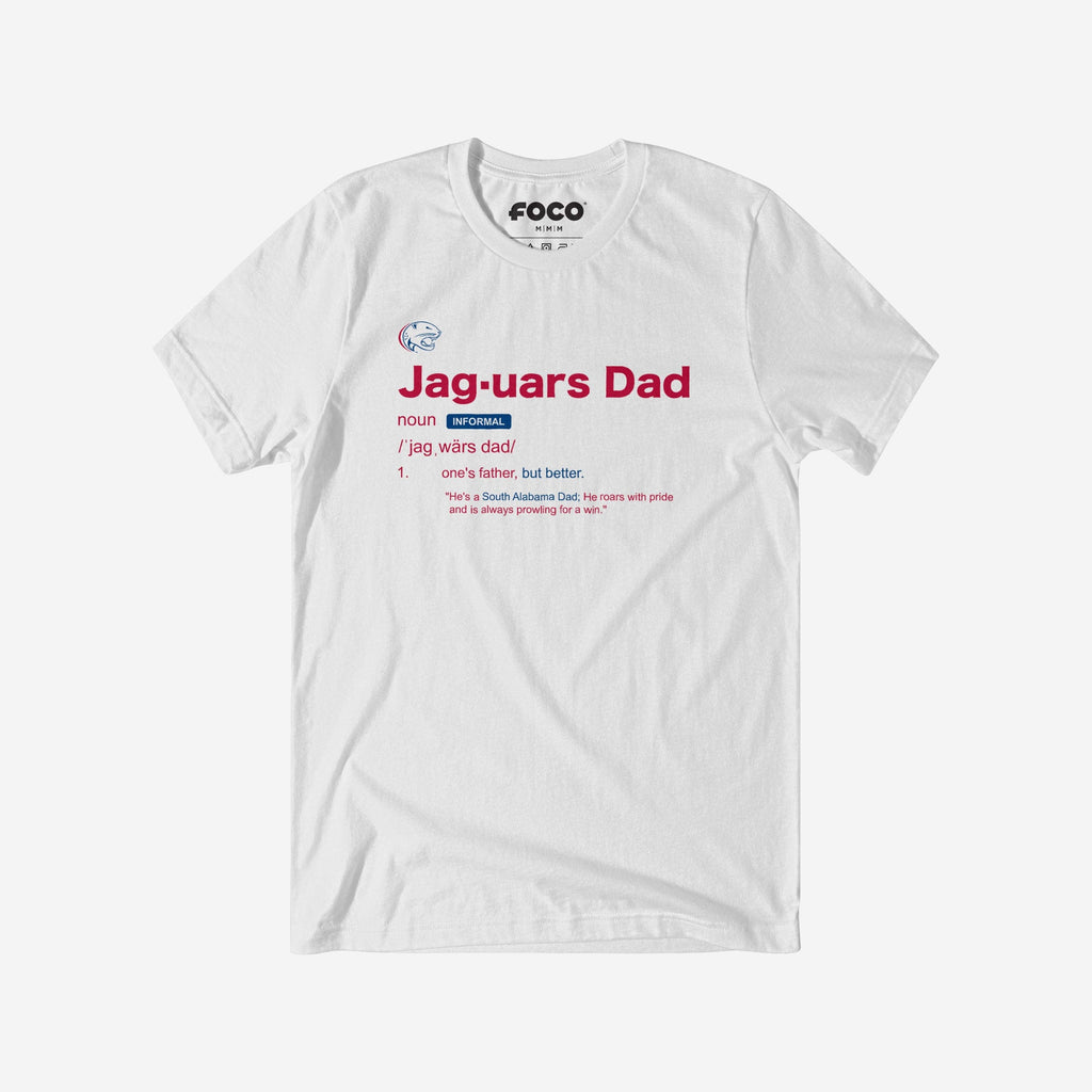 South Alabama Jaguars Dad Definition T-Shirt FOCO S - FOCO.com