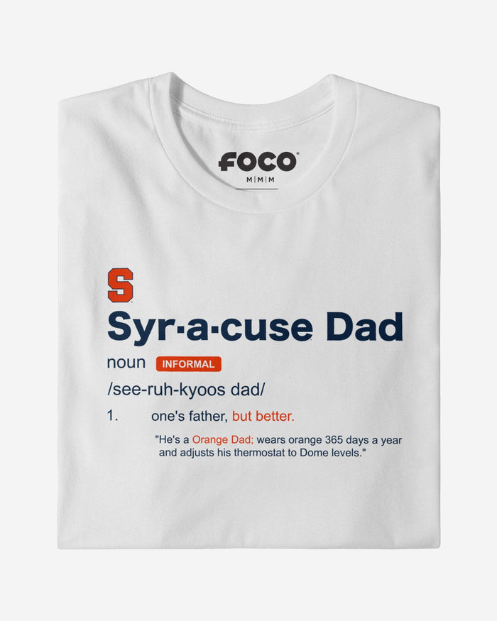 Syracuse Orange Dad Definition T-Shirt FOCO S - FOCO.com