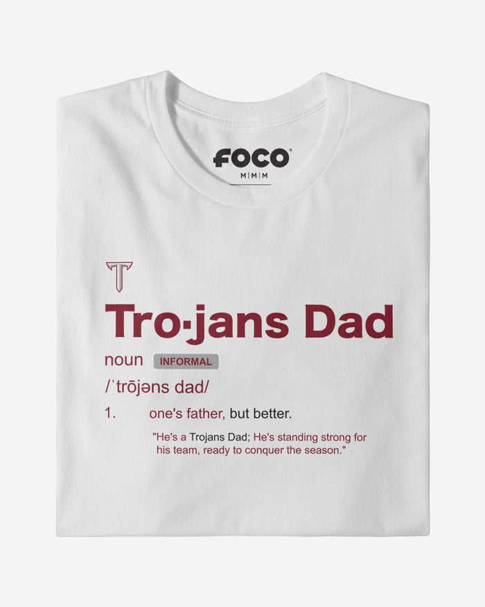 Troy Trojans Dad Definition T-Shirt FOCO S - FOCO.com