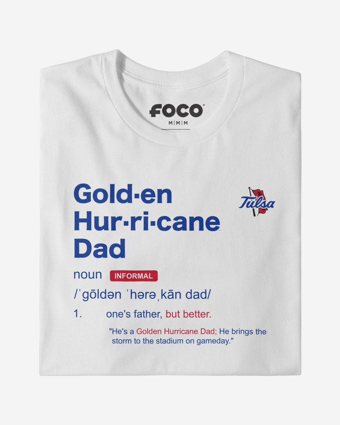 Tulsa Golden Hurricane Dad Definition T-Shirt FOCO S - FOCO.com