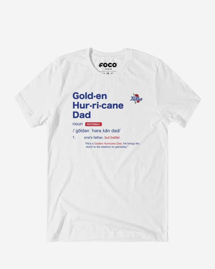 Tulsa Golden Hurricane Dad Definition T-Shirt FOCO S - FOCO.com