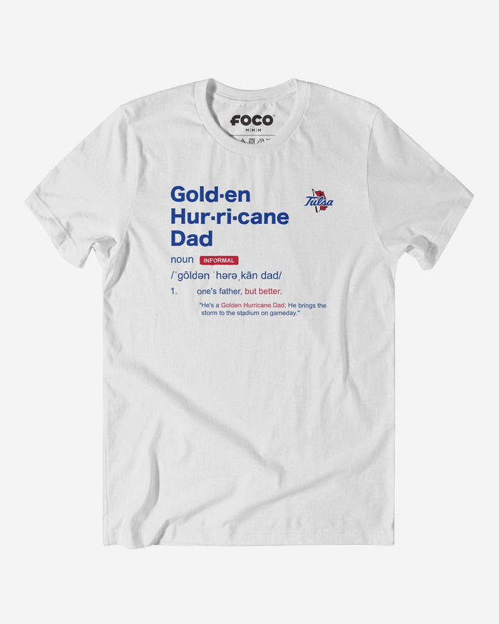 Tulsa Golden Hurricane Dad Definition T-Shirt FOCO S - FOCO.com