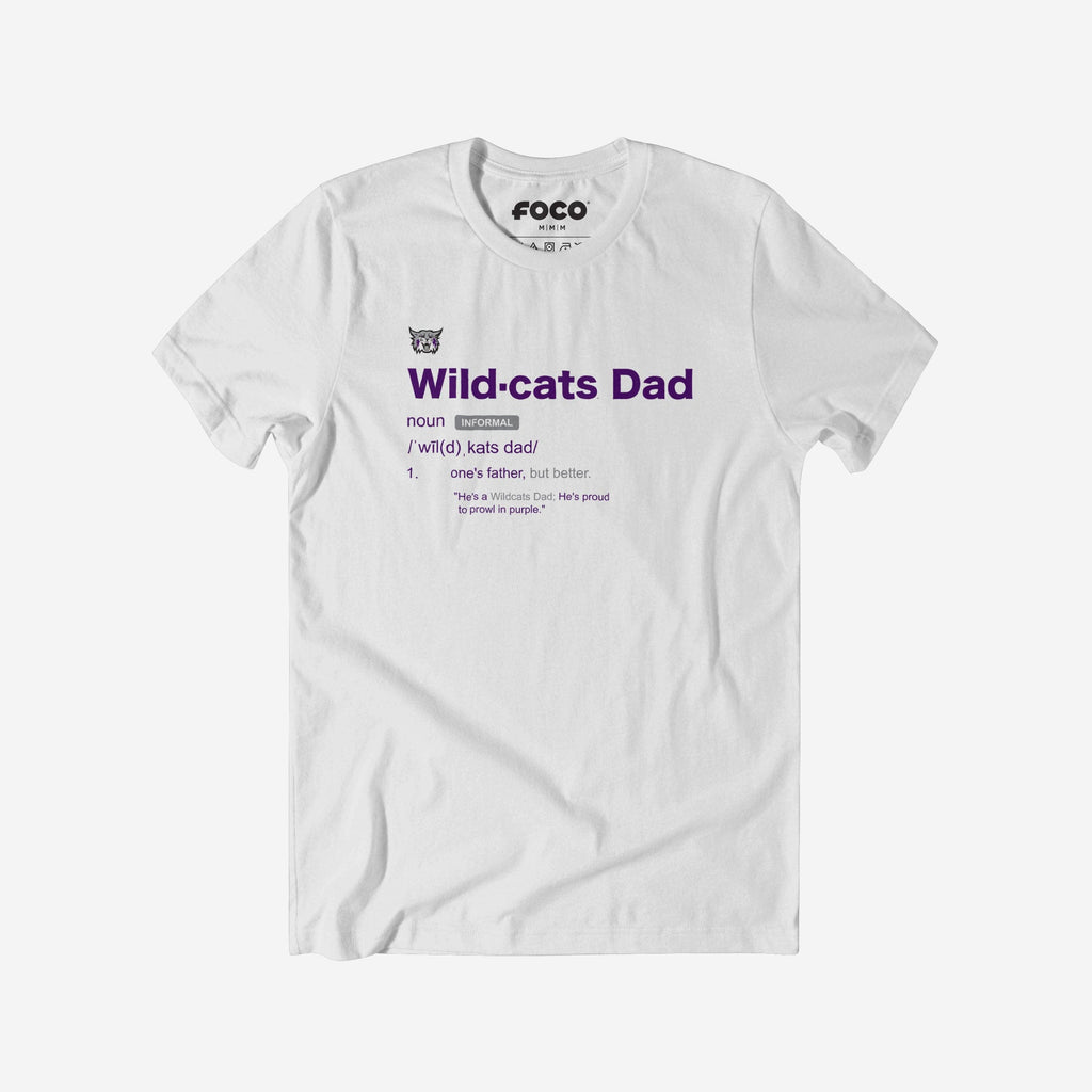Weber State Wildcats Dad Definition T-Shirt FOCO S - FOCO.com