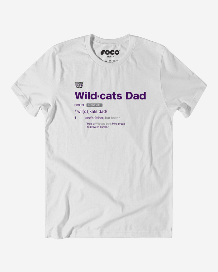 Weber State Wildcats Dad Definition T-Shirt FOCO S - FOCO.com