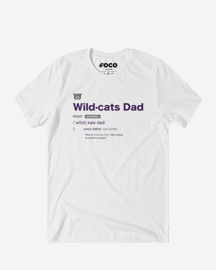 Weber State Wildcats Dad Definition T-Shirt FOCO S - FOCO.com