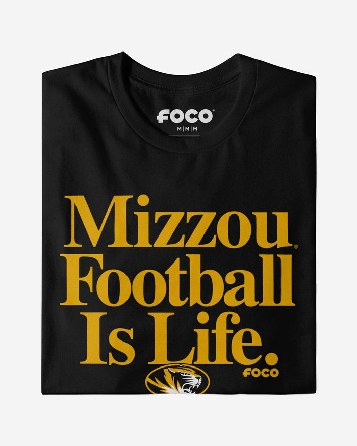 Missouri Tigers Football is Life T-Shirt FOCO - FOCO.com