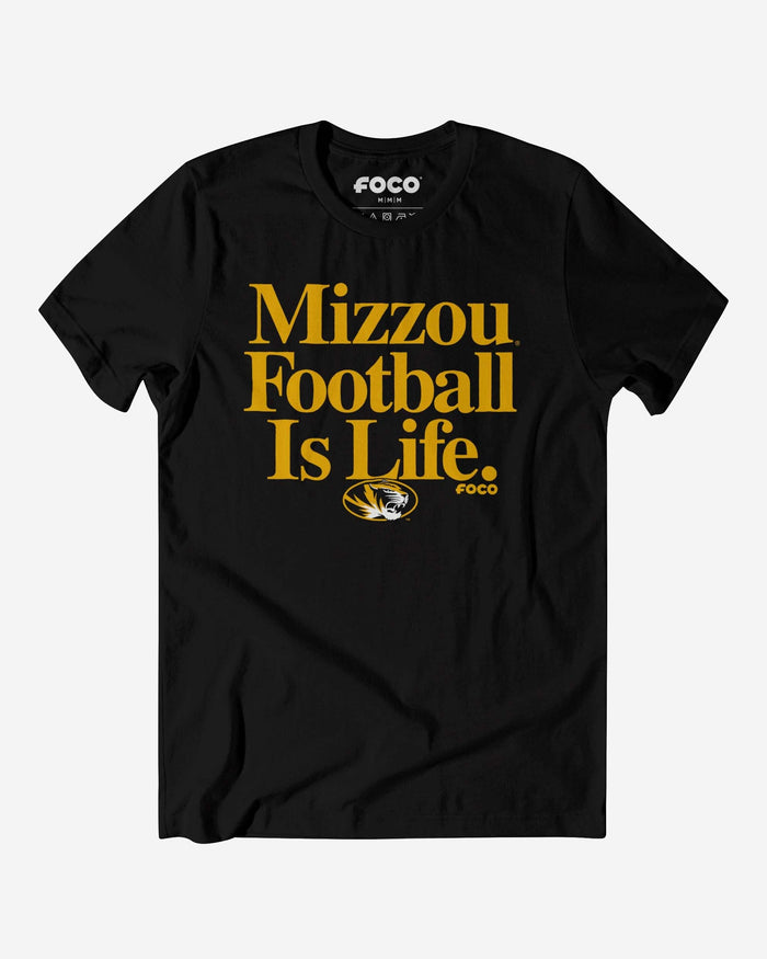 Missouri Tigers Football is Life T-Shirt FOCO S - FOCO.com