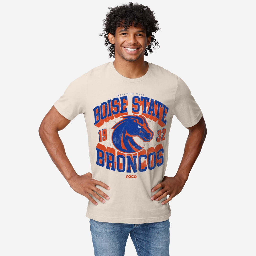 FOCO NCAA Boise State Broncos Women's Tie Breaker Tank Top – Team Color, Officially Licensed