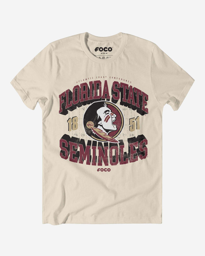 florida state dress shirts Retro Brand Men's Florida State University Welcome to Florida State DS T-Shirt White, X-Large