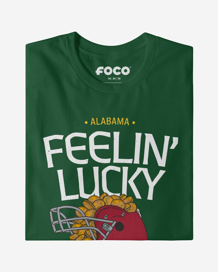 Alabama Crimson Tide Feelin Lucky Helmet T-Shirt FOCO - FOCO.com