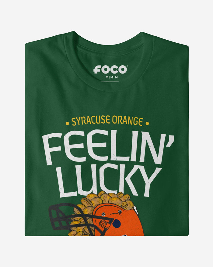 Syracuse Orange Feelin Lucky Helmet T-Shirt FOCO - FOCO.com