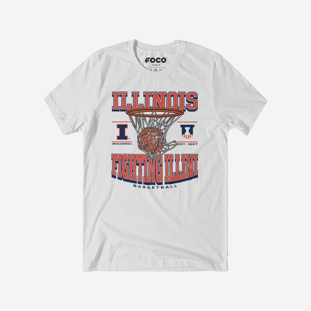Illinois Fighting Illini Game Time T-Shirt FOCO S - FOCO.com