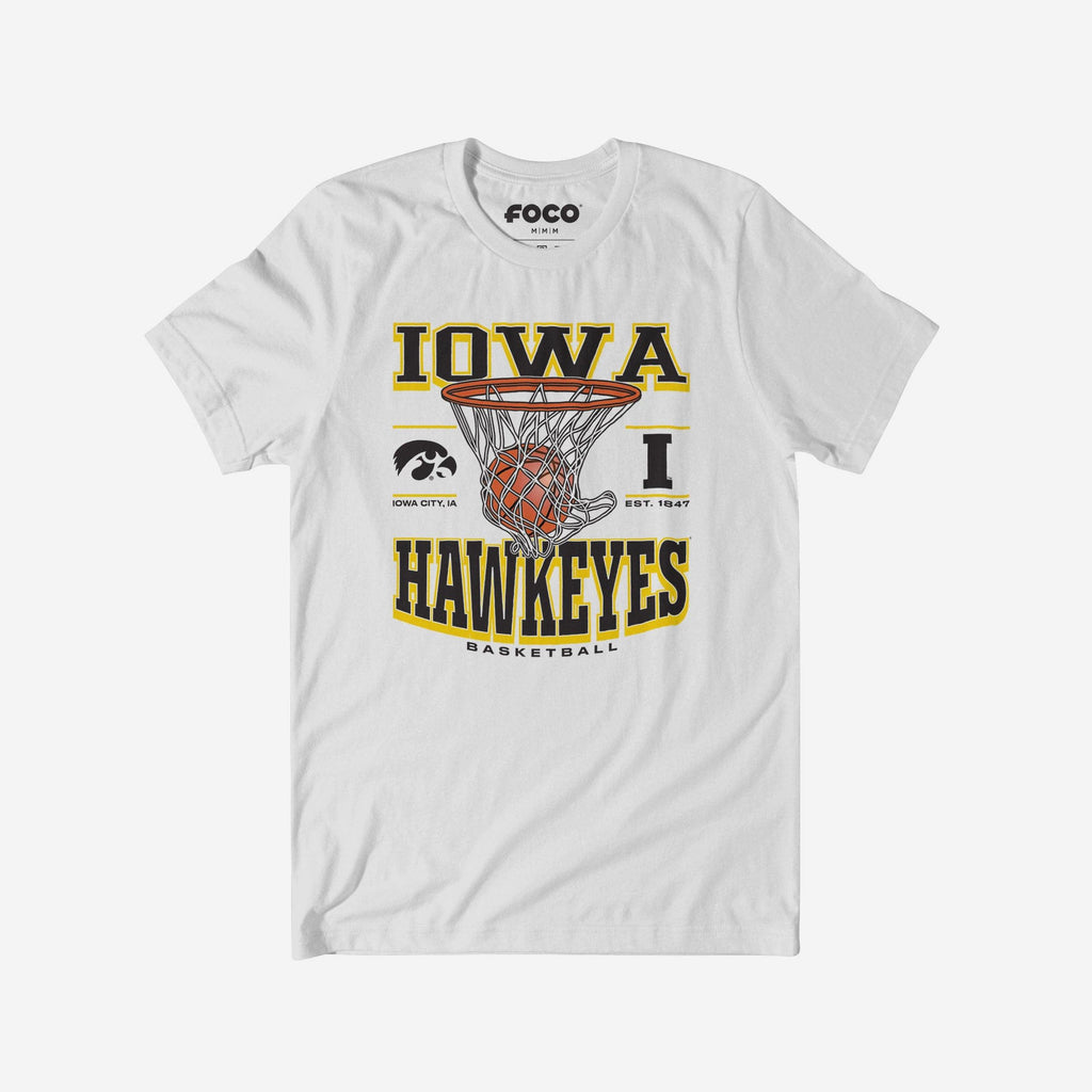 Iowa Hawkeyes Game Time T-Shirt FOCO S - FOCO.com