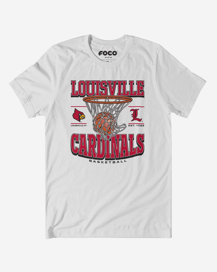 Louisville Cardinals Game Time T-Shirt FOCO S - FOCO.com
