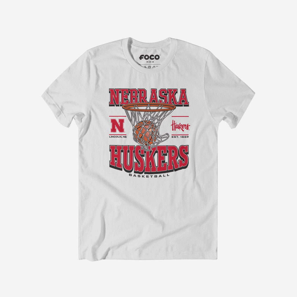 Nebraska Cornhuskers Game Time T-Shirt FOCO S - FOCO.com