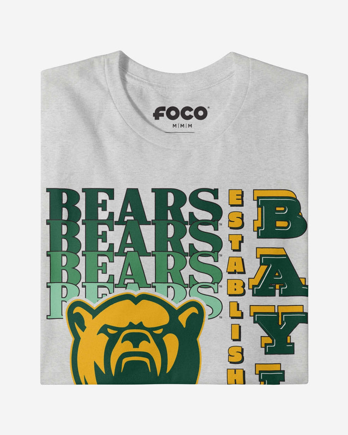 Baylor Bears Gradient Wordmark T-Shirt FOCO - FOCO.com