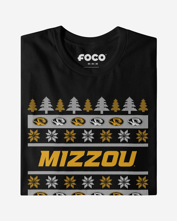 Missouri Tigers Holiday Sweater T-Shirt FOCO - FOCO.com