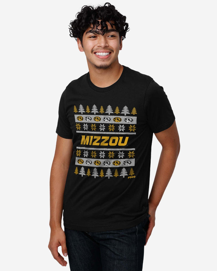 Missouri Tigers Holiday Sweater T-Shirt FOCO - FOCO.com
