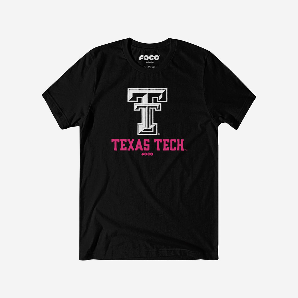 Texas Tech Red Raiders Highlight Reel T-Shirt FOCO Black/Neon Pink S - FOCO.com