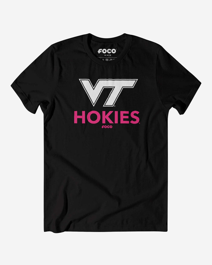 Virginia Tech Hokies Highlight Reel T-Shirt FOCO Black/Neon Pink S - FOCO.com