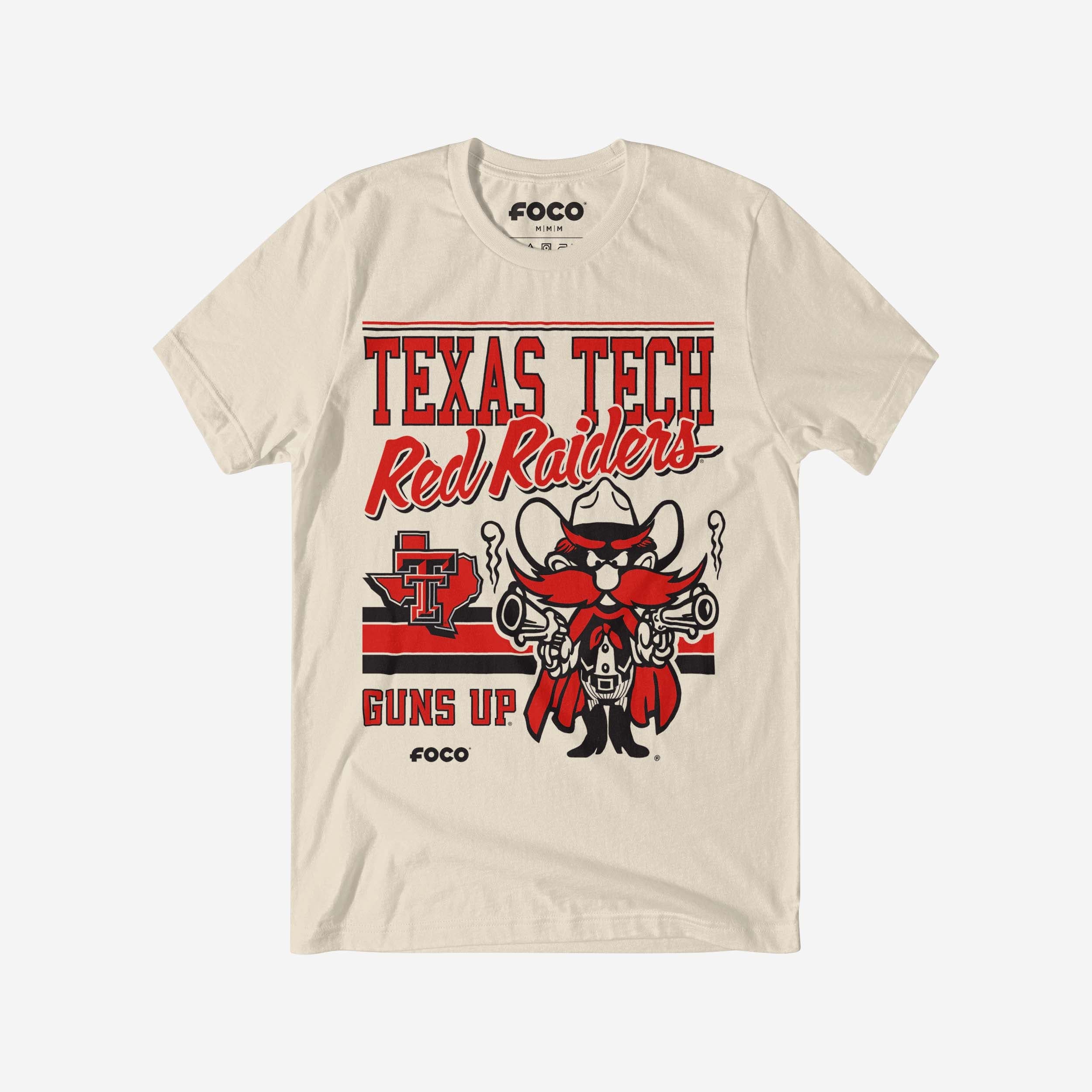 Raider Red Texas Tech Red Raiders Retro Logo Mascot T-Shirt