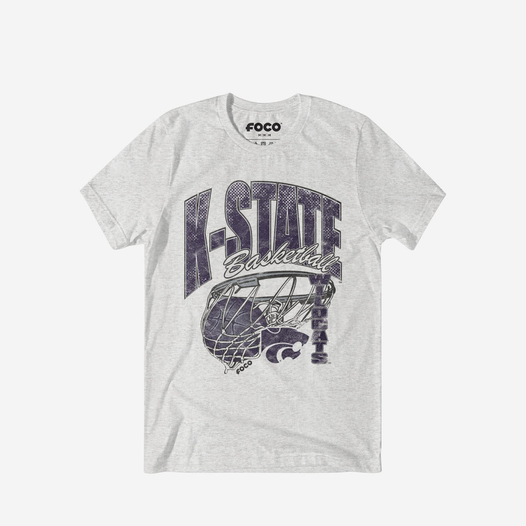 Kansas State Wildcats Script Swish T-Shirt FOCO S - FOCO.com