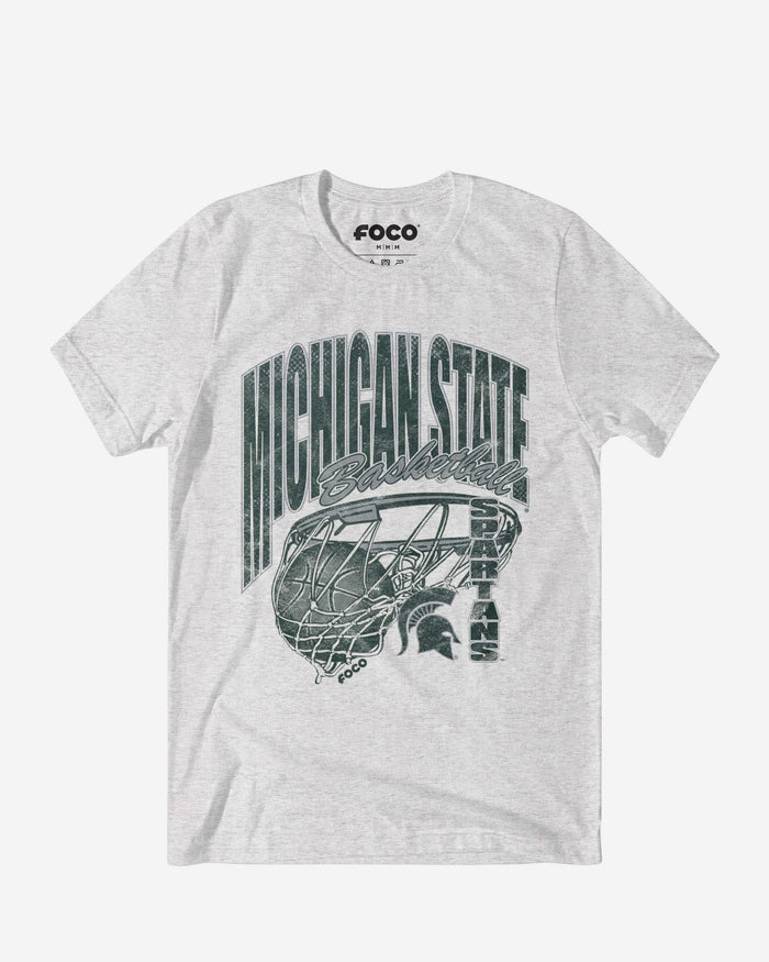 Michigan State Spartans Script Swish T-Shirt FOCO S - FOCO.com