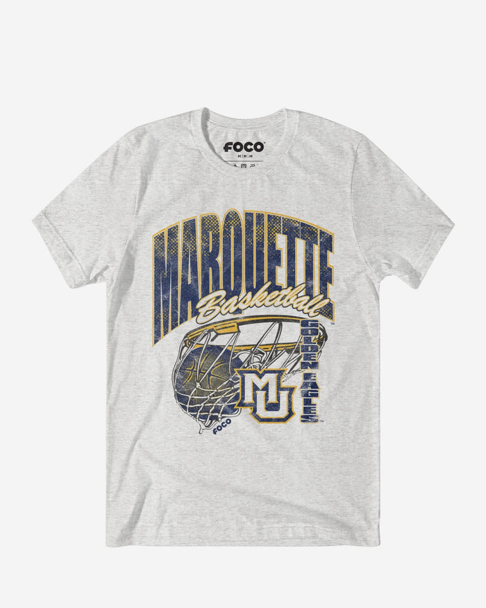 Marquette Golden Eagles Script Swish T-Shirt FOCO S - FOCO.com