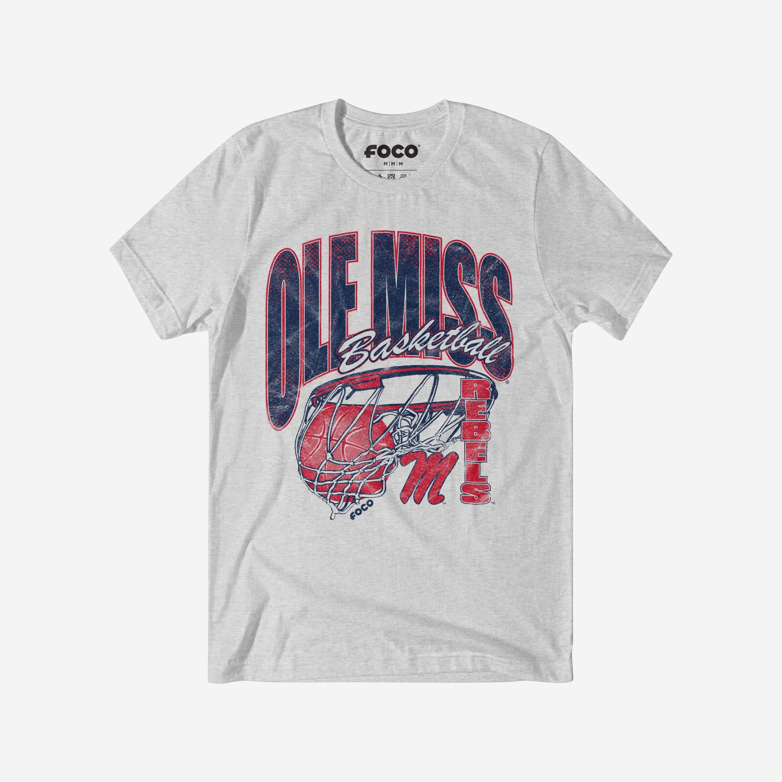 【KO】OLE SHIRT Ole Miss Rebels Script Swish T-Shirt FOCO