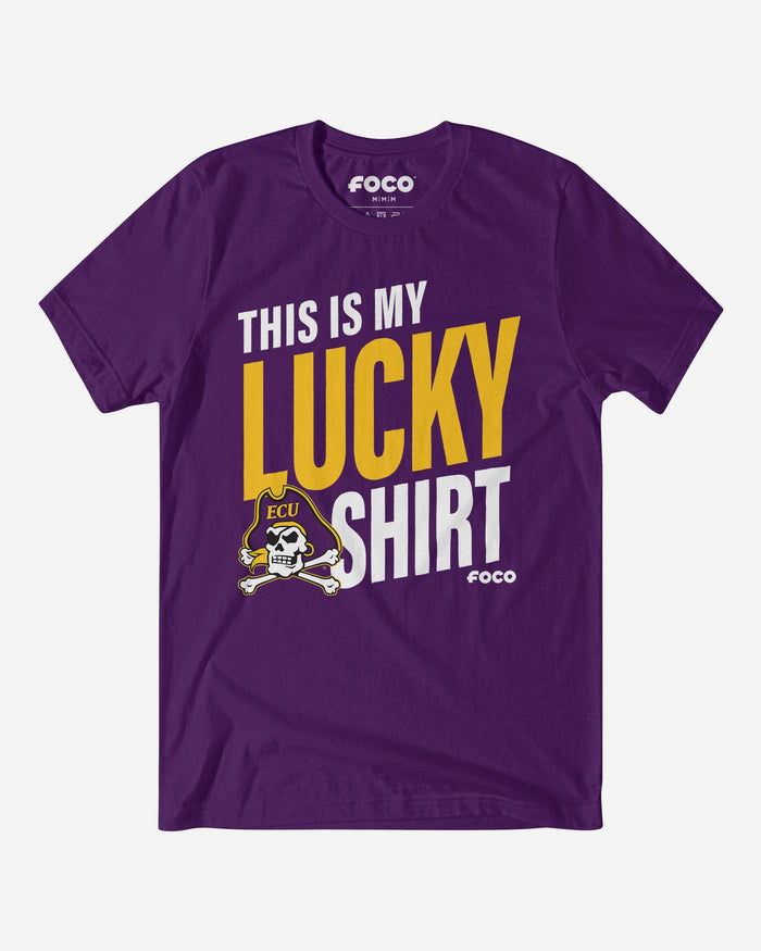 East Carolina Pirates This Is My Lucky T-Shirt FOCO S - FOCO.com