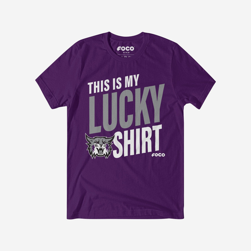 Weber State Wildcats This Is My Lucky T-Shirt FOCO S - FOCO.com