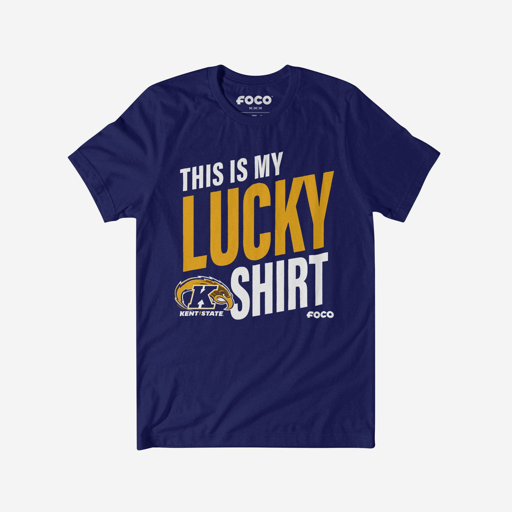 Kent State Golden Flashes This Is My Lucky T-Shirt FOCO S - FOCO.com
