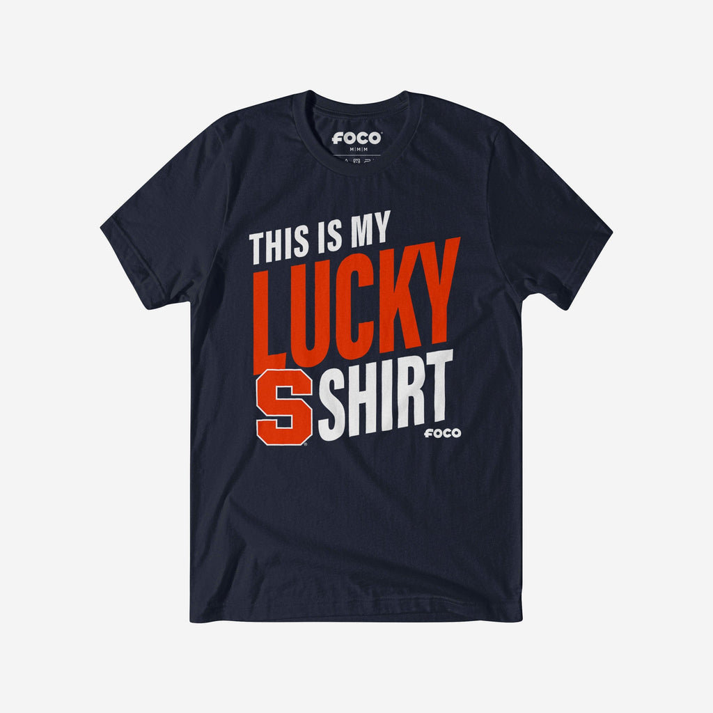 Syracuse Orange This Is My Lucky T-Shirt FOCO S - FOCO.com