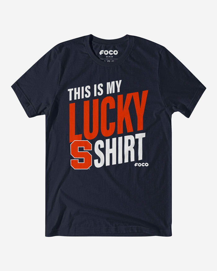 Syracuse Orange This Is My Lucky T-Shirt FOCO S - FOCO.com