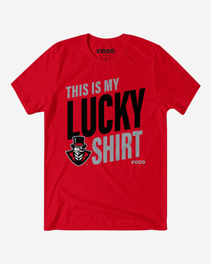 Austin Peay Governors This Is My Lucky T-Shirt FOCO S - FOCO.com